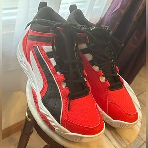 PUMA men’s red shoes